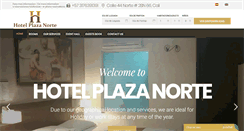 Desktop Screenshot of hotelplazanorte.com