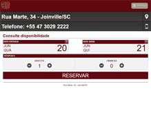 Tablet Screenshot of hotelplazanorte.com.br